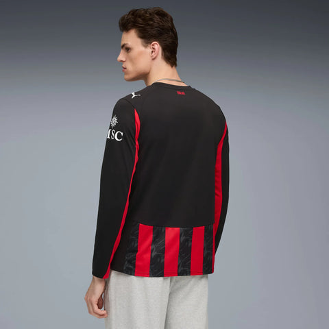 Camisa Milan I 2025/26 Manga Longa
