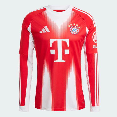 Camisa Bayern de Munique I 2025/26 Manga Longa