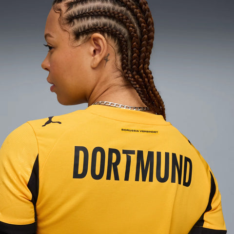 Camisa Borussia Dortmund Copas 2025/26 Feminina