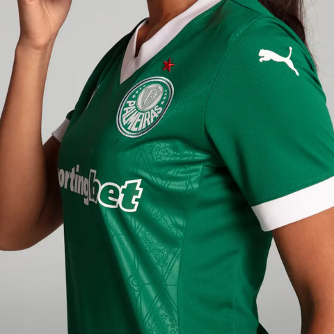 Camisa Palmeiras I 2025/26 Feminina