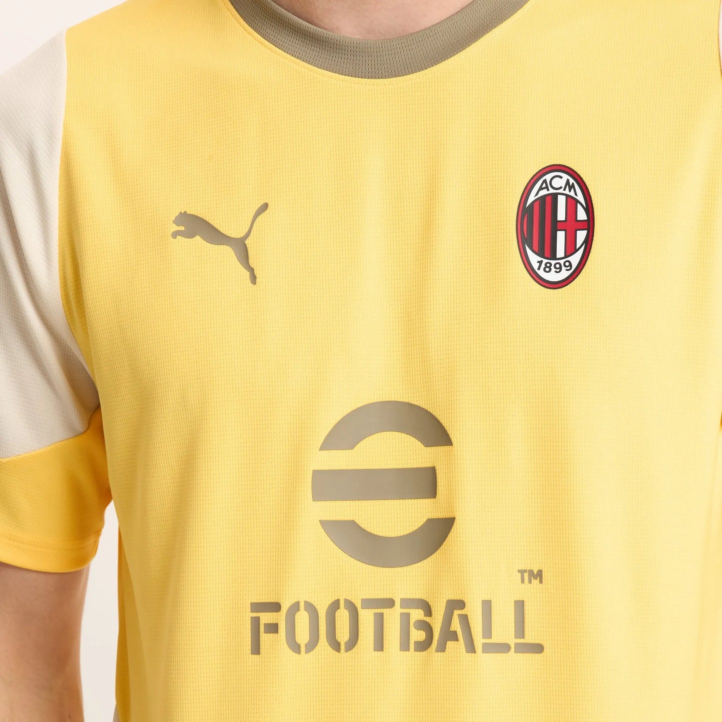 Camisa Milan Treino 2025/26 Amarela