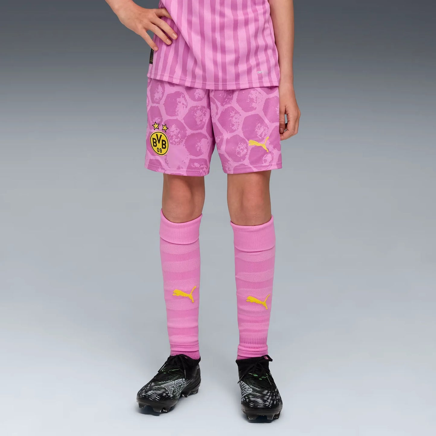 Conjunto Infantil Borussia Dortmund Kidsuper Goleiro 2025