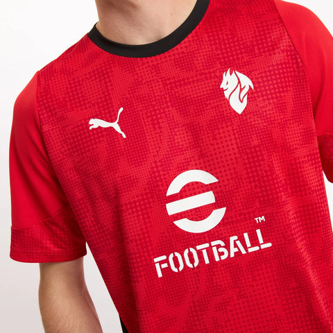 Camisa Milan Treino 2025/26 Vermelha