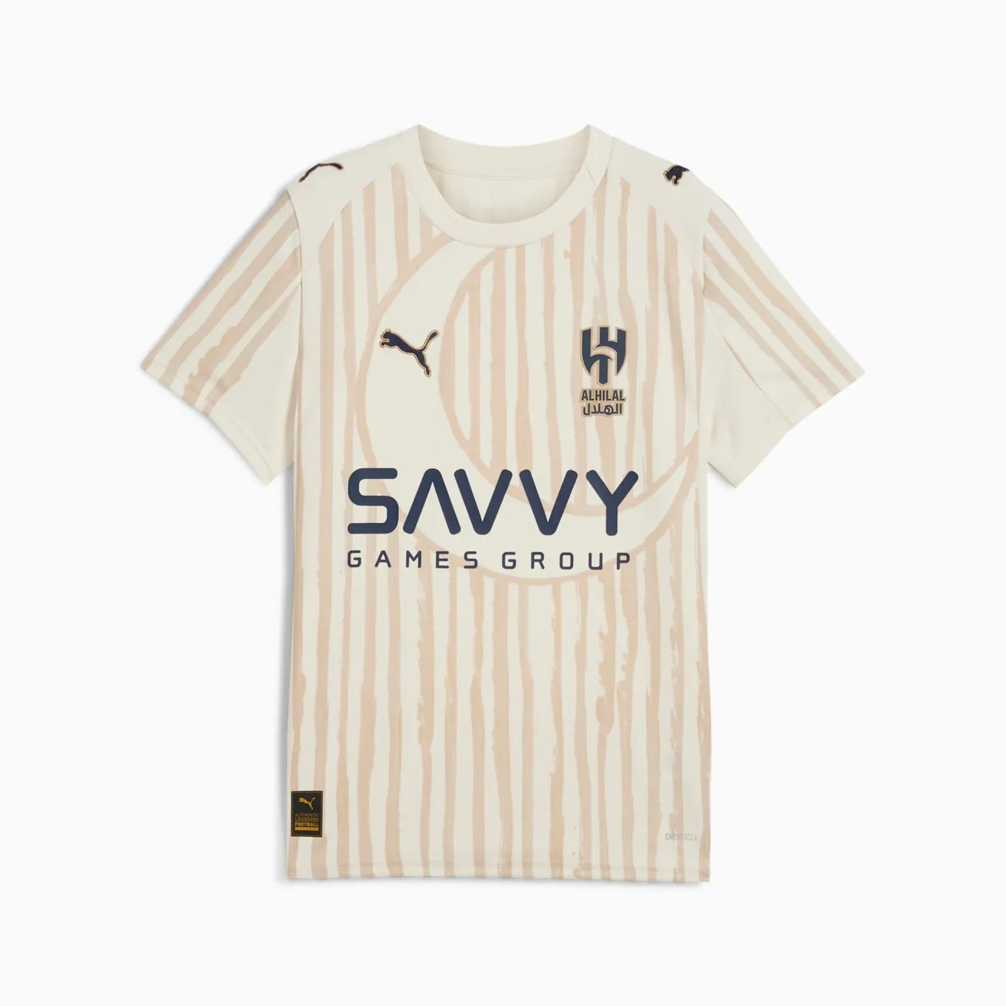 Conjunto Infantil Al Hilal Kidsuper Mundial 2025 Off White
