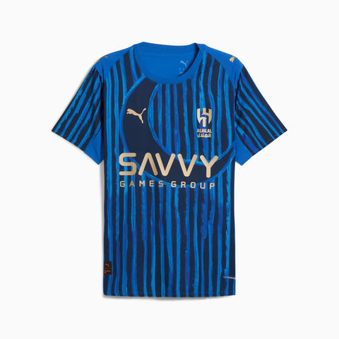 Camisa Al Hilal Kidsuper Mundial 2025 Jogador - Azul