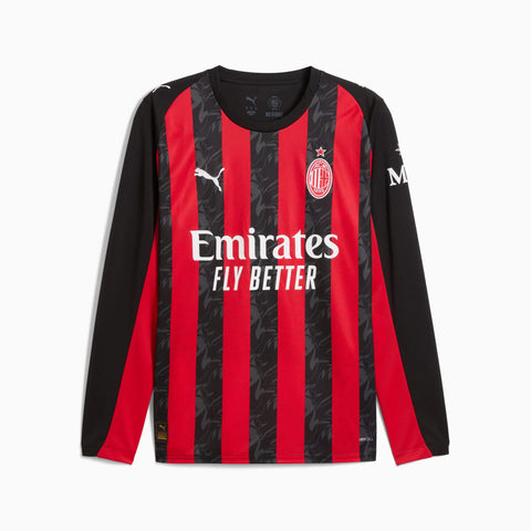Camisa Milan I 2025/26 Manga Longa