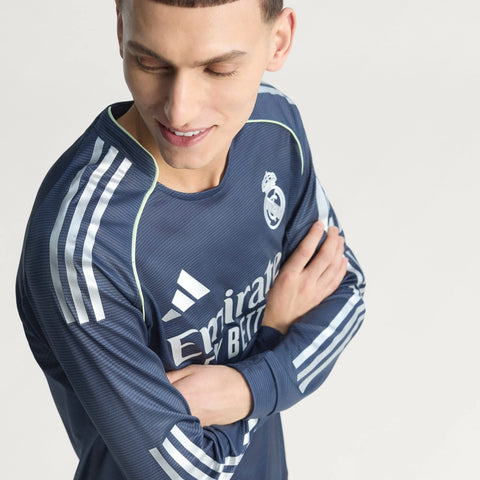 Camisa Real Madrid II 2025/26 Jogador Manga Longa