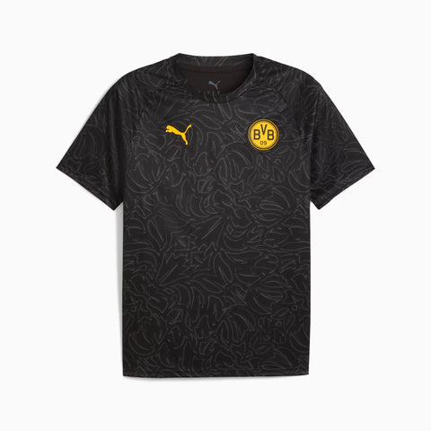 Camisa Borussia Dortmund Pré Jogo 2025/26 Preta
