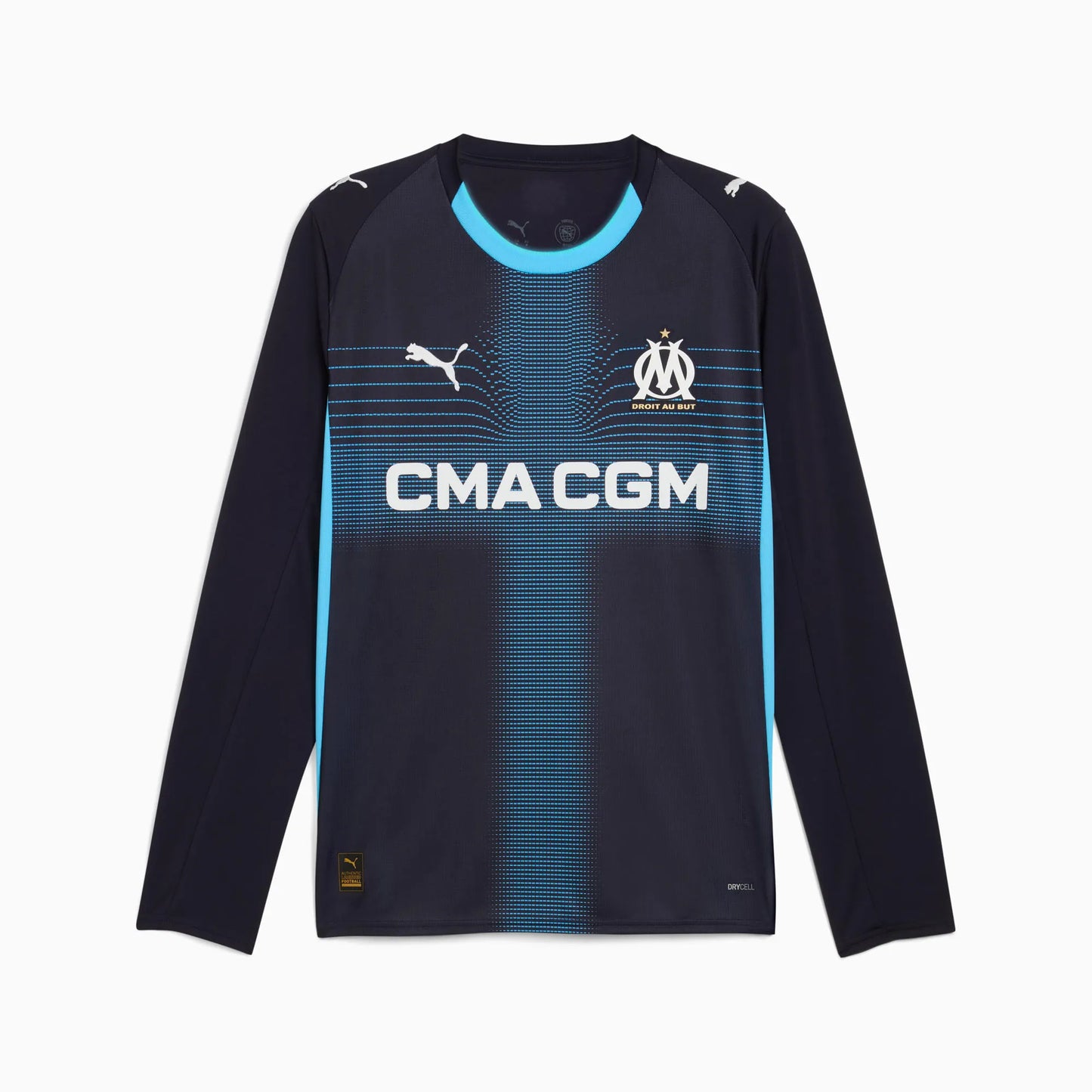 Camisa Olympique de Marseille II 2025/26 Manga Longa