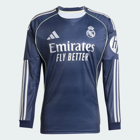 Camisa Real Madrid II 2025/26 Manga Longa