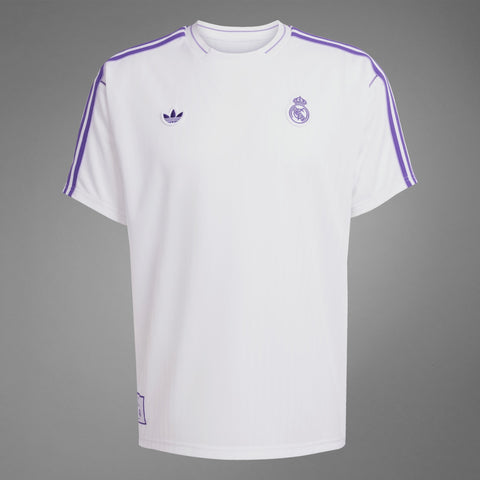 Camisa Real Madrid Linha Icon 2025 Branca