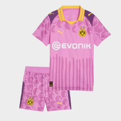 Conjunto Infantil Borussia Dortmund Kidsuper Goleiro 2025