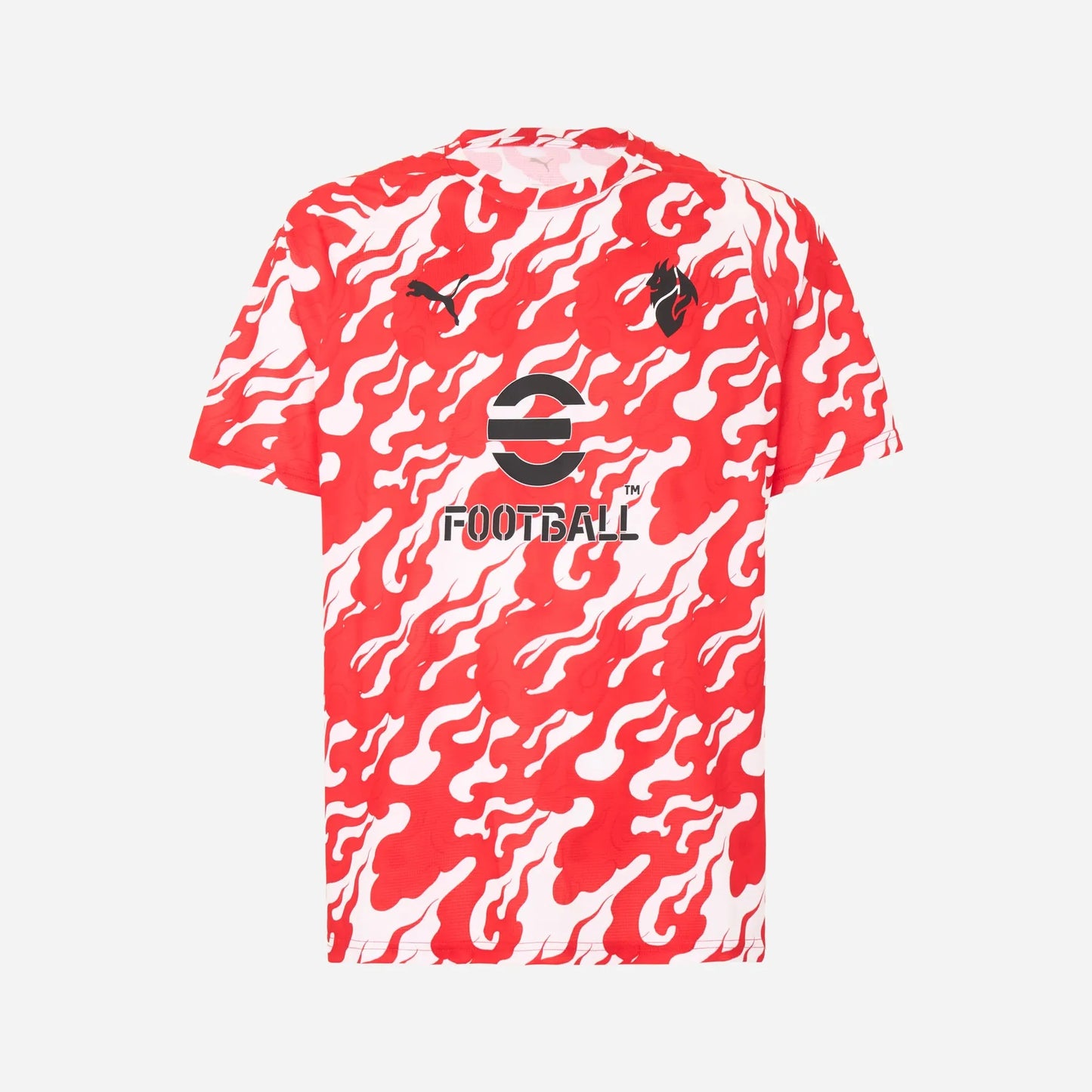 Camisa Milan Pré Jogo 2025/26 Vermelha