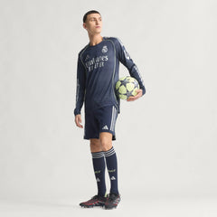 Camisa Real Madrid II 2025/26 Jogador Manga Longa