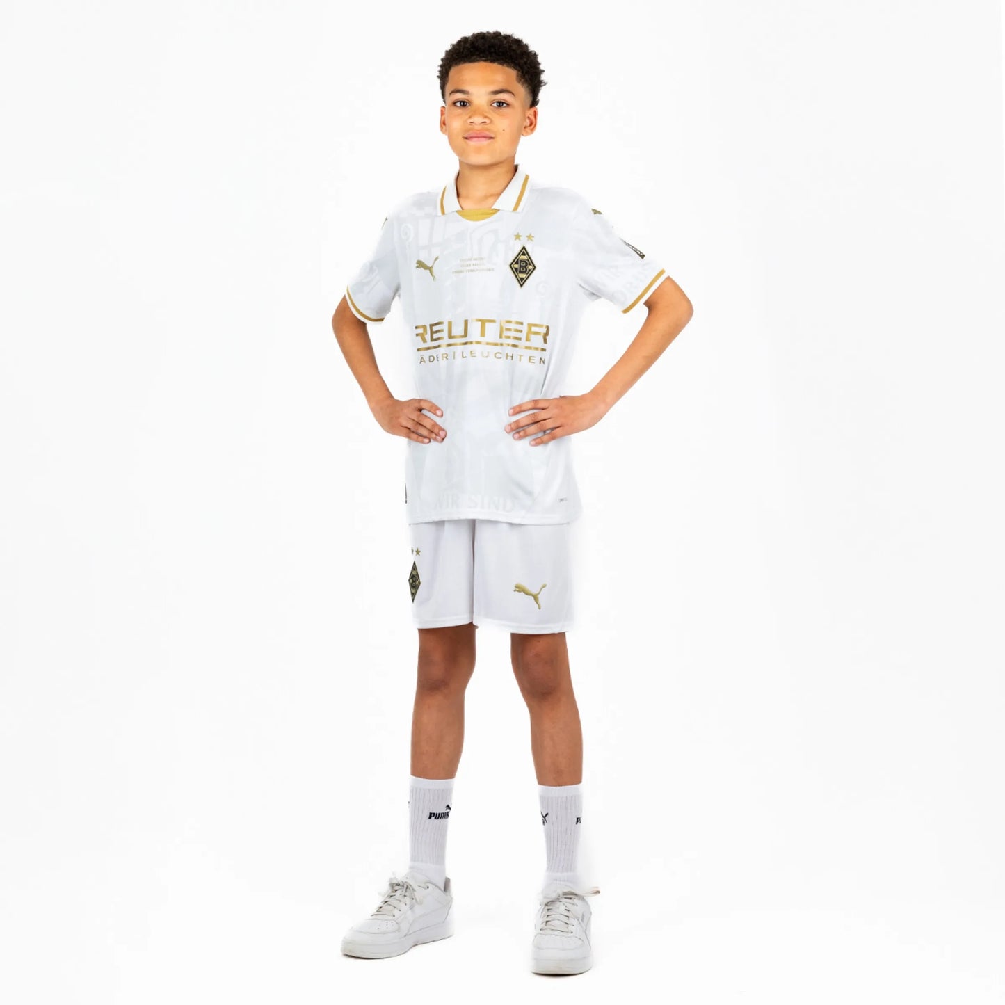 Conjunto Infantil Borussia Monchengladbach Aniversário 125 Anos 2025