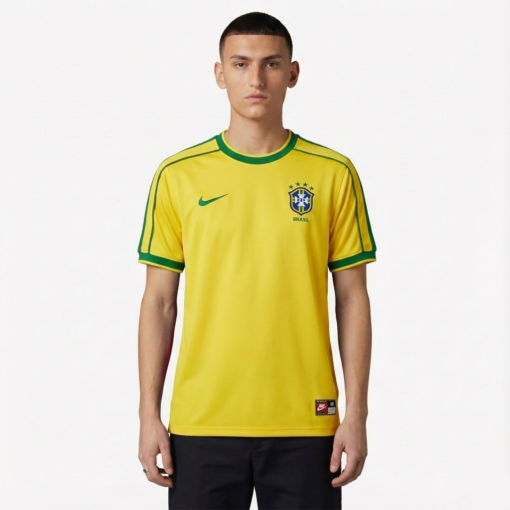 Camisa Retrô Seleção Brasileira I 1998/99