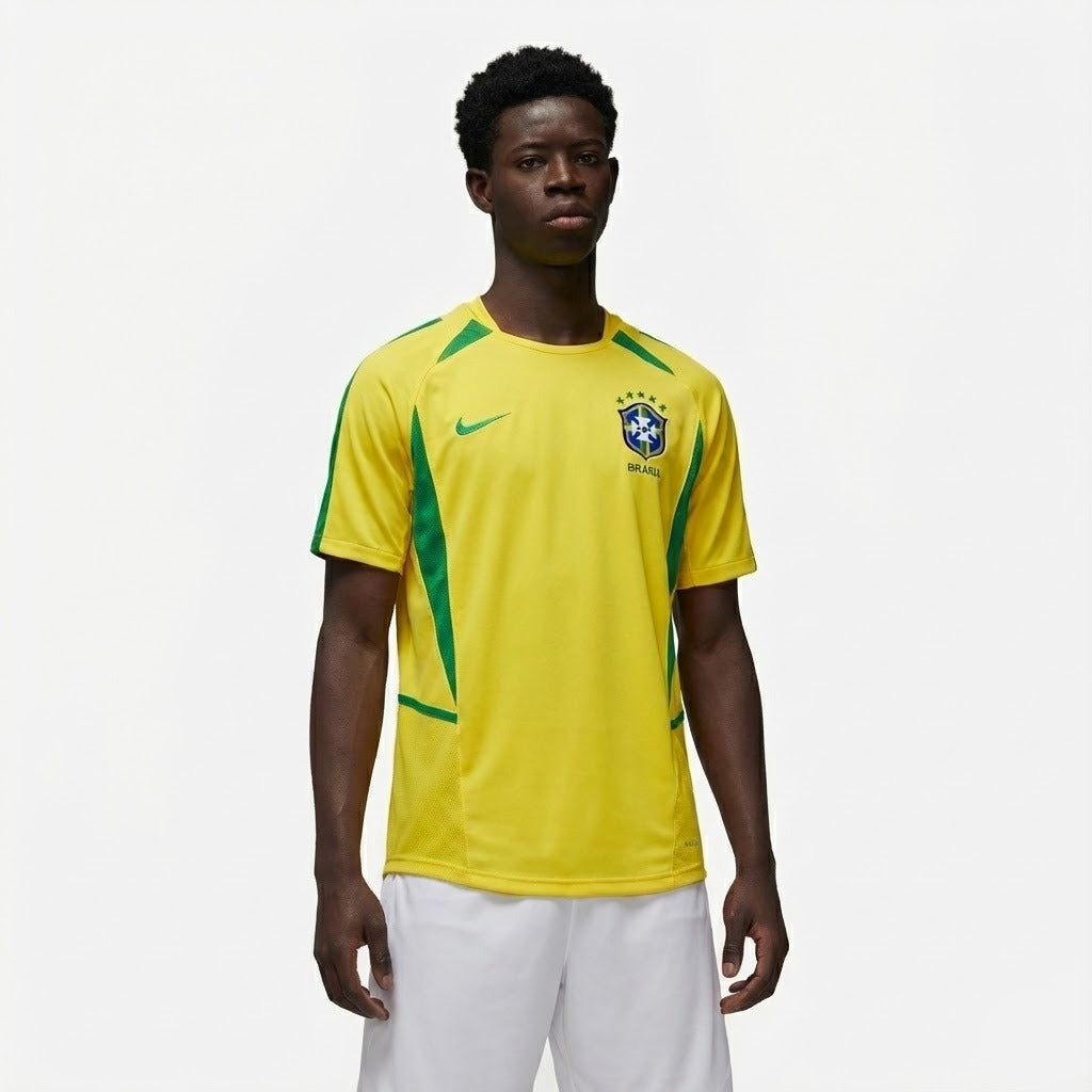 Camisa Retrô Seleção Brasileira I 2002/03