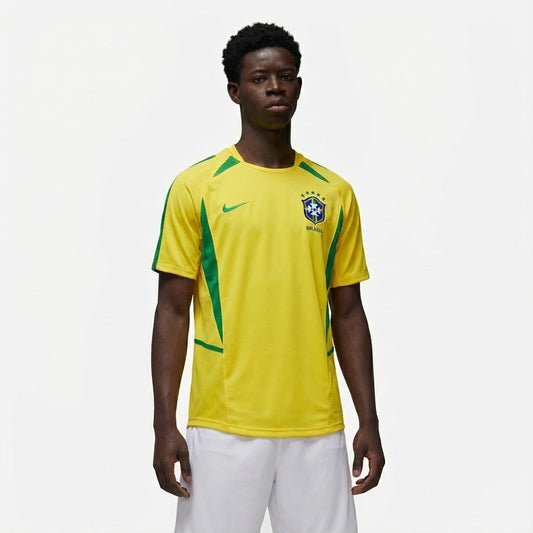 Camisa Retrô Seleção Brasileira I 2002/03