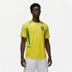 Camisa Retrô Seleção Brasil 2002/03 I