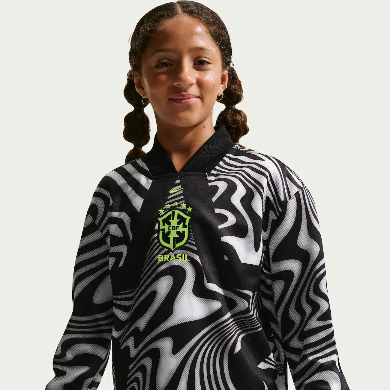 Camisa de Goleiro Brasil 2025/26 Manga Longa