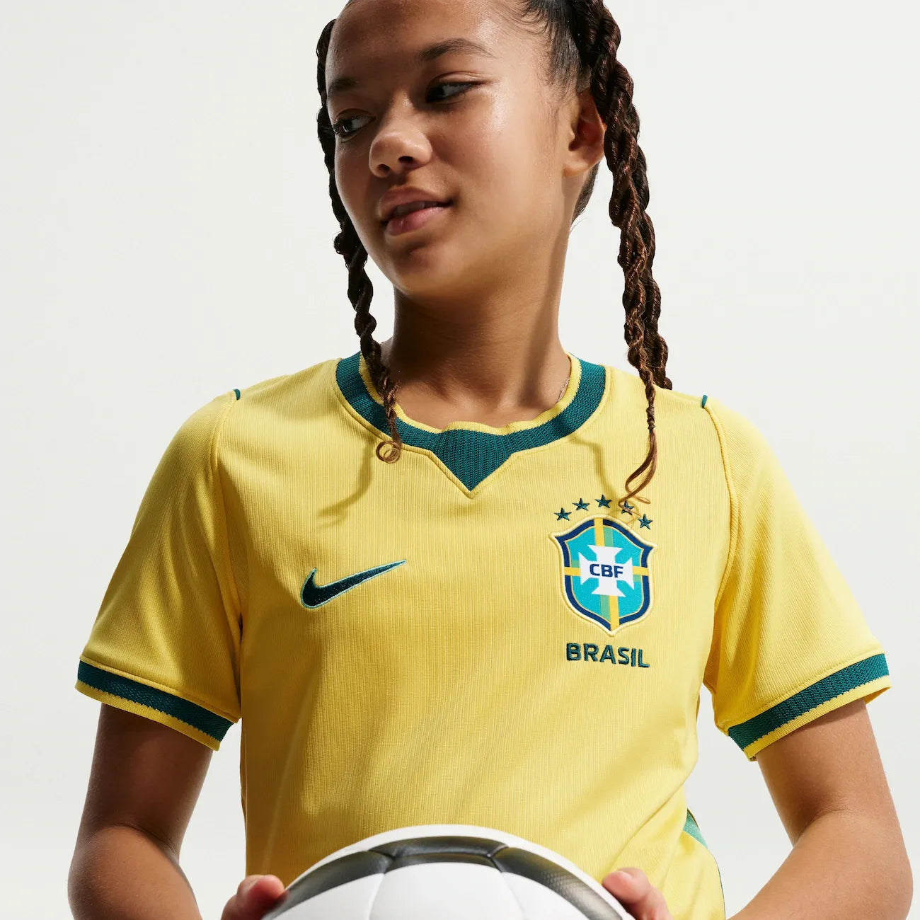 Conjunto Infantil Brasil Titular 2026/27 [PRONTA ENTREGA]