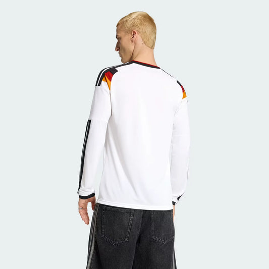 Camisa Alemanha I 2026/27 Torcedor Manga Longa