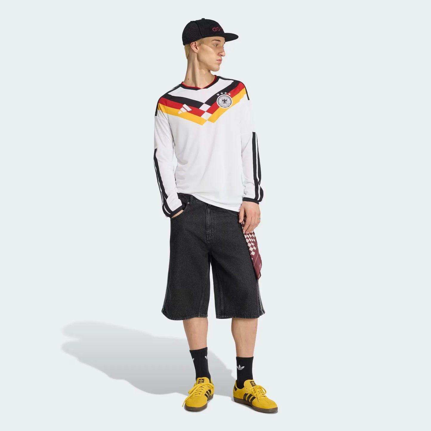 Camisa Alemanha I 2026/27 Torcedor Manga Longa