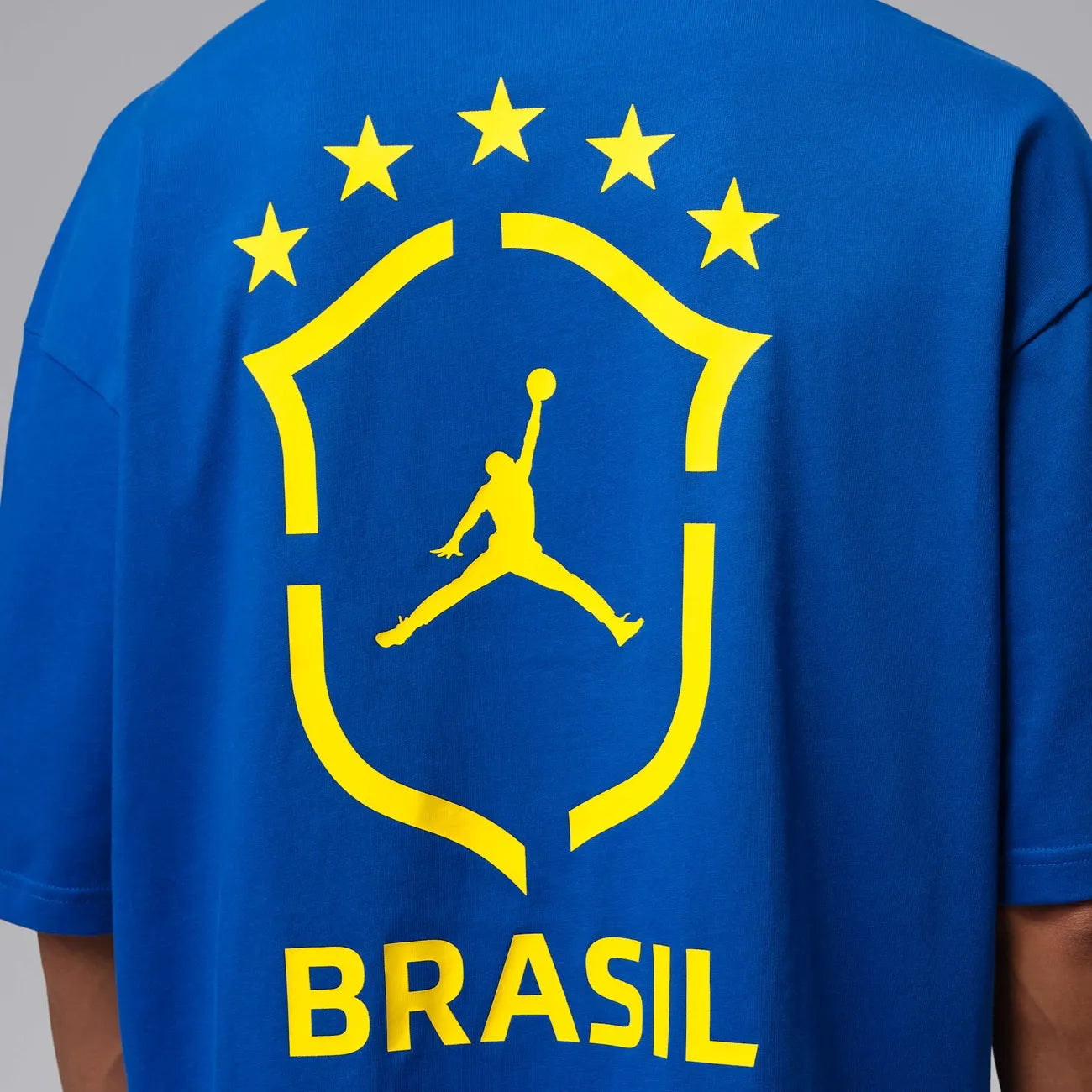 Camiseta Brasil Air Jordan 85 Oversized Masculina