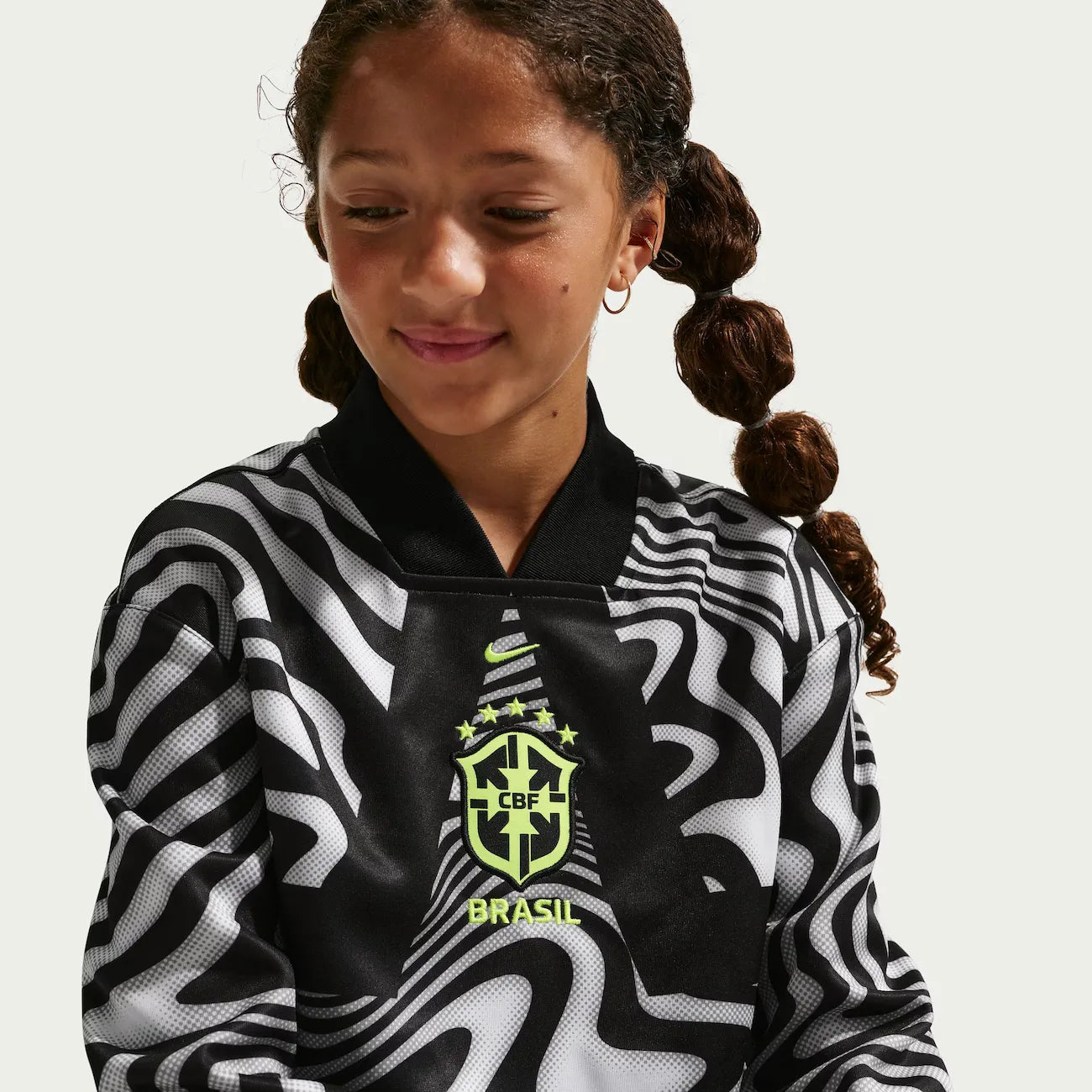 Camisa de Goleiro Brasil 2025/26 Manga Longa