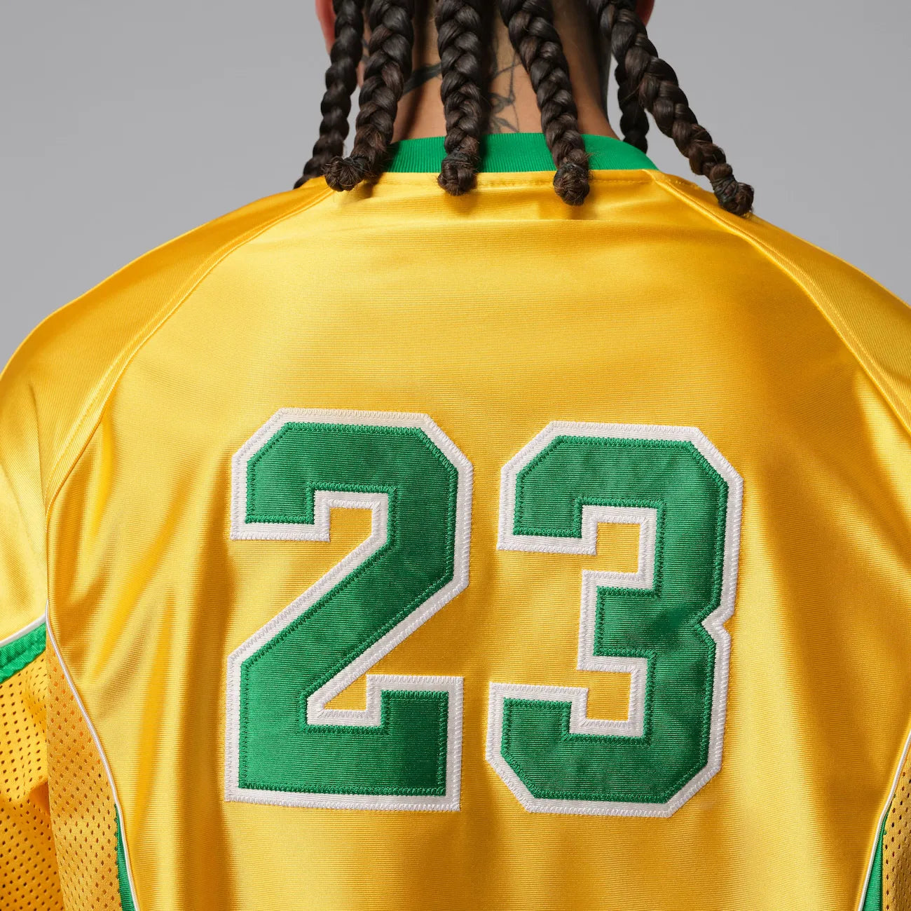 Camiseta Brasil Jordan Goalie Manga Longa Amarela