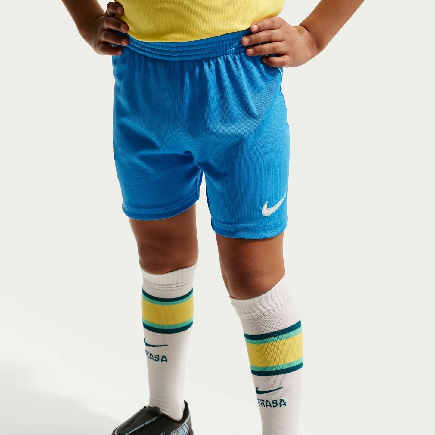 Conjunto Infantil Brasil Titular 2026/27 [PRONTA ENTREGA]