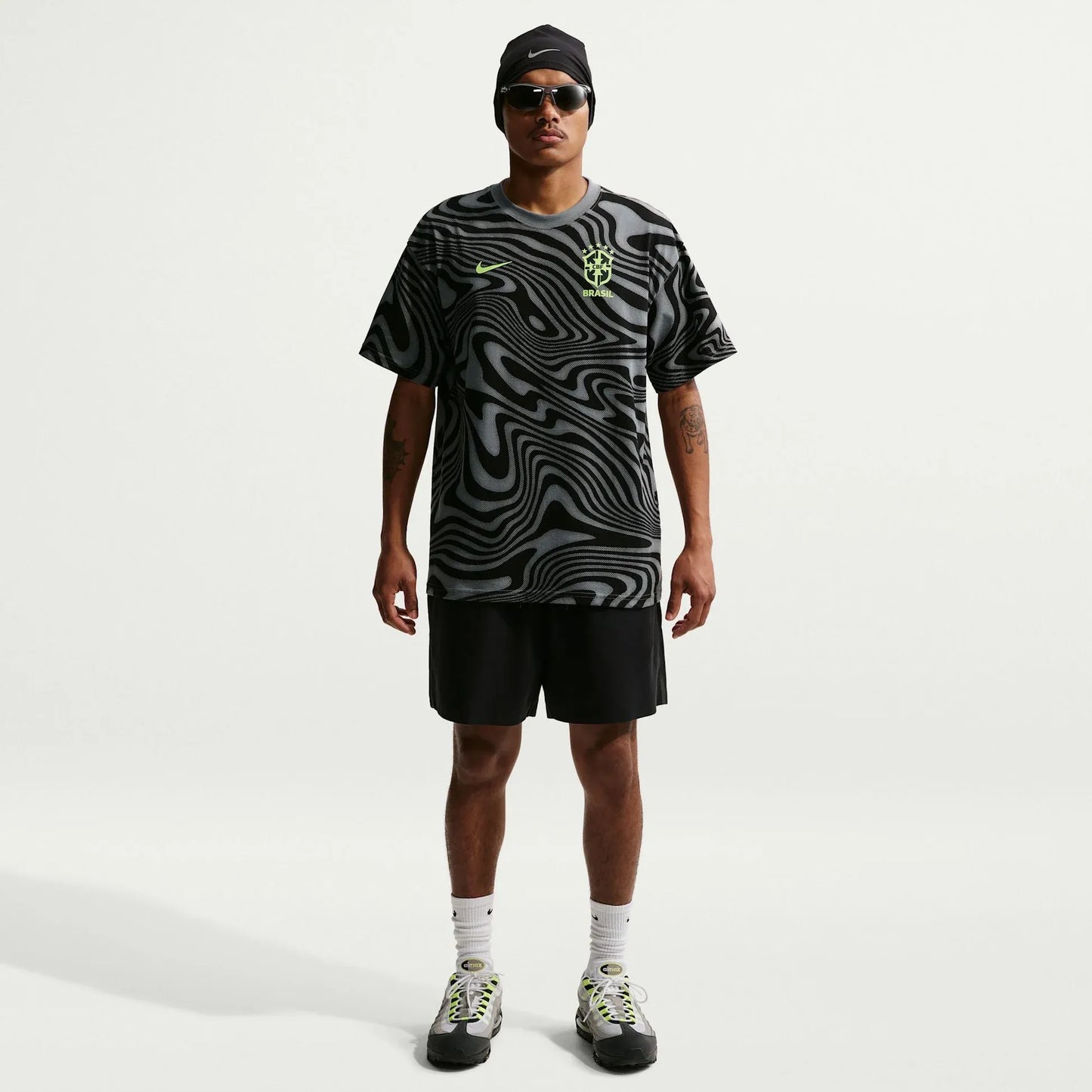 Camisa de Treino Brasil 2026/27 Cinza